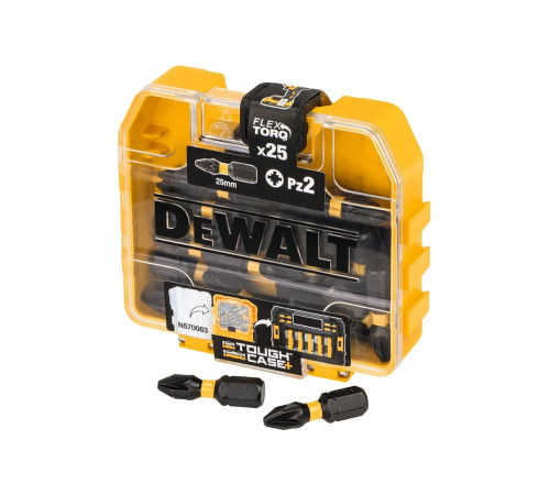 Бита DEWALT PZ2, 25 мм, 25 шт DT70556T-QZ