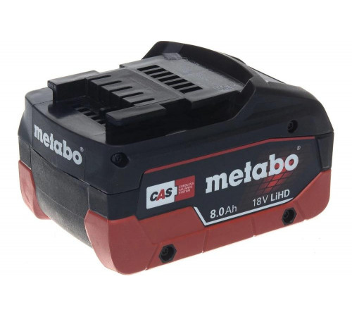 Аккумулятор METABO 18В 8Ач Li-Ion (625369000) Аккумулятор METABO 18В 8Ач Li-Ion (625369000)