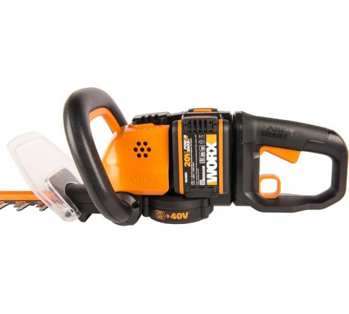 Аккумуляторный кусторез WORX 40В 2х2.0 А*ч, двойное ЗУ WG284E Аккумуляторный кусторез WORX 40В 2х2.0 А*ч, двойное ЗУ WG284E
