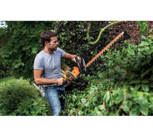Аккумуляторный кусторез WORX 40В 2х2.0 А*ч, двойное ЗУ WG284E Аккумуляторный кусторез WORX 40В 2х2.0 А*ч, двойное ЗУ WG284E