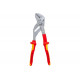 Переставные клещи-ключ Knipex VDE, 250 мм, хром, 2К ручки, KN-8606250SB