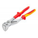 Переставные клещи-ключ Knipex VDE, 250 мм, хром, 2К ручки, KN-8606250SB