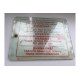 Стекло внешнее для маски сварщика Optima 9-13 VISOR Fubag 991903