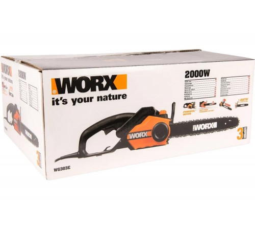 Цепная пила WORX WG303E