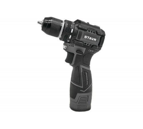 Аккумуляторная дрель-шуруповерт Ставр 12V, BL, 32/14 Нм, Stavr SDD 12BL-2K, БЗП 10мм металл, 0-400/1450 об/мин 9020100403