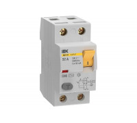 Узо IEK karat вд3-63 2p 32а 30ма 6ка тип ac MDV20-2-032-030