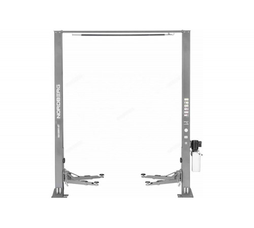 Подъемник NORDBERG 220 V, 2х стоечный, 4 т, с верхней синхронизацией, H 3,6 м, серый N4120H-4G_220 Подъемник NORDBERG 220 V, 2х стоечный, 4 т, с верхней синхронизацией, H 3,6 м, серый N4120H-4G_220