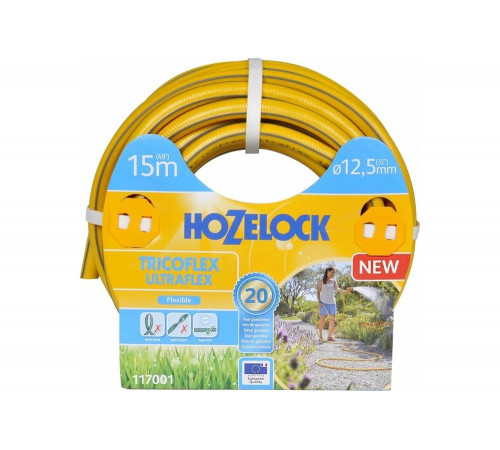 Шланг для полива Hozelock Tricoflex Ultraflex 1/2", 15 м 117001 Шланг для полива Hozelock Tricoflex Ultraflex 1/2", 15 м 117001