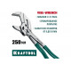 KRAFTOOL 250 мм, клещи переставные Vise-Wrench 22065