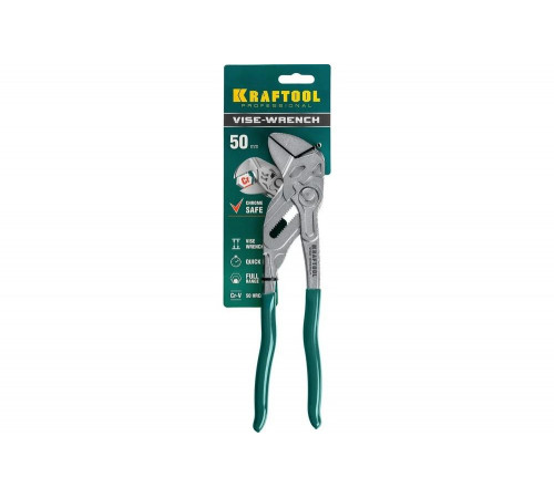 KRAFTOOL 250 мм, клещи переставные Vise-Wrench 22065