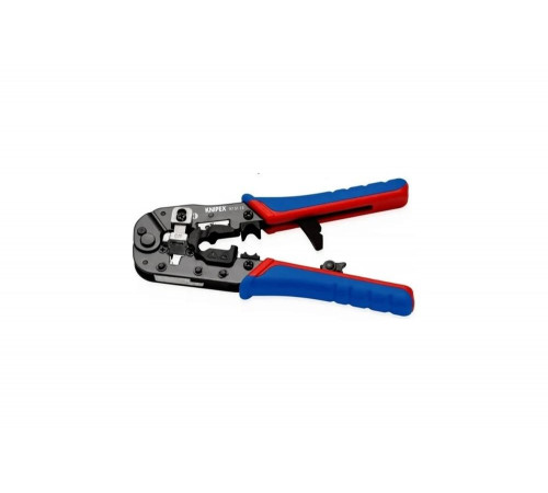 Пресс-клещи для штекеров Knipex 3-в-1, 1 гнездо, 8-пин 8p8c, резка и зачистка кабеля KN-975113SB Пресс-клещи для штекеров Knipex 3-в-1, 1 гнездо, 8-пин 8p8c, резка и зачистка кабеля KN-975113SB
