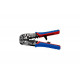 Пресс-клещи для штекеров Knipex 3-в-1, 1 гнездо, 8-пин 8p8c, резка и зачистка кабеля KN-975113SB
