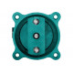 Слесарные тиски KRAFTOOL Reversible 165 мм, расход 324 мм 32705-165