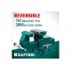 Слесарные тиски KRAFTOOL Reversible 165 мм, расход 324 мм 32705-165
