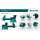 Слесарные тиски KRAFTOOL Reversible 165 мм, расход 324 мм 32705-165