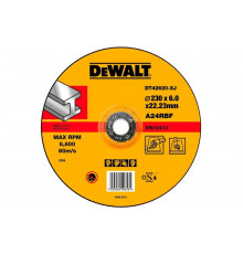 Круг обдирочный по металлу DEWALT DT42620, 230x6 мм DT42620-XJ