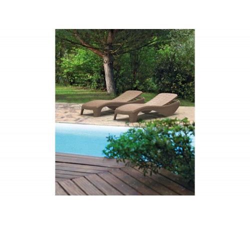Шезлонг Keter Atlantic Cappuccino 217340