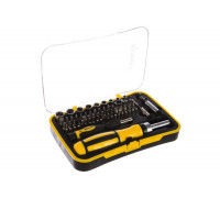 Набор насадок с реверсивной отверткой 65 предметов STAYER MASTER 25310-H65