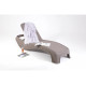 Шезлонг Keter Atlantic Cappuccino 217340