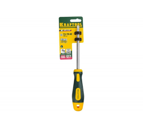 KRAFTOOL TX HOLE 40х125 мм, отвертка слесарная 250077-40-125 KRAFTOOL TX HOLE 40х125 мм, отвертка слесарная 250077-40-125