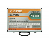 Набор фрез Sturm 35 шт. 9016-RB-S35