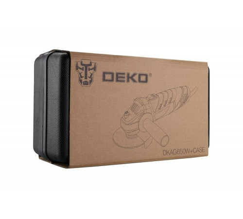 Углошлифовальная машина DEKO DKAG650W в кейсе 063-2202
