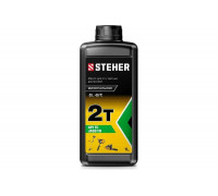 Масло минеральное 2T-M для 2-тактных двигателей, 1 л STEHER 76001-1