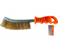 Ручная кордщетка Sturm 240 мм, латунированная щетина 5230101