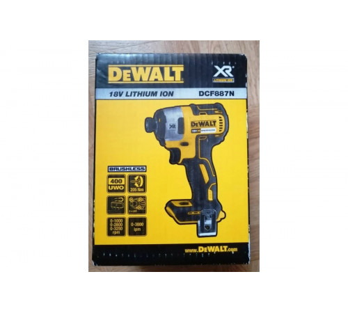 Бесщеточный импульсный шуруповерт DEWALT XR DCF887N