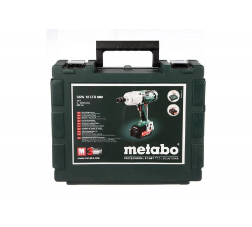 Аккумуляторный ударный гайковерт Metabo SSW 18 LTX 600 602198500 Аккумуляторный ударный гайковерт Metabo SSW 18 LTX 600 602198500