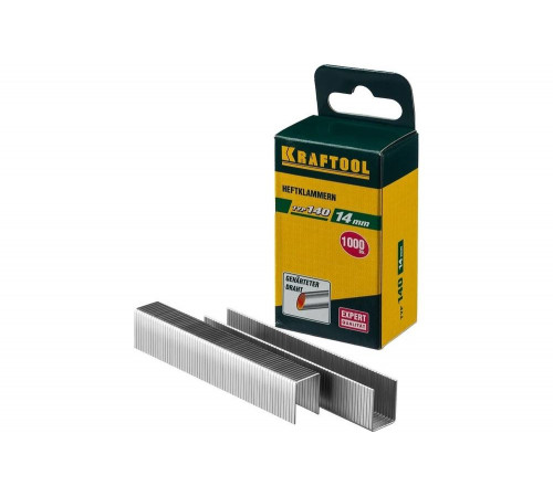 KRAFTOOL скобы тип 140, 14 мм, скобы супертвердые 31680-14 KRAFTOOL скобы тип 140, 14 мм, скобы супертвердые 31680-14