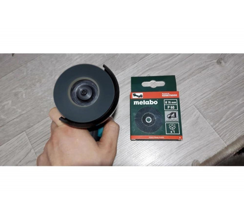 Круг шлифовальный ламельный F-ZK Flexiamant (76х10 мм; Р60) Metabo 626875000 Круг шлифовальный ламельный F-ZK Flexiamant (76х10 мм; Р60) Metabo 626875000
