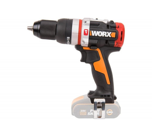 Ударная аккумуляторная бесщеточная дрель-шуруповерт WORX WX354.9