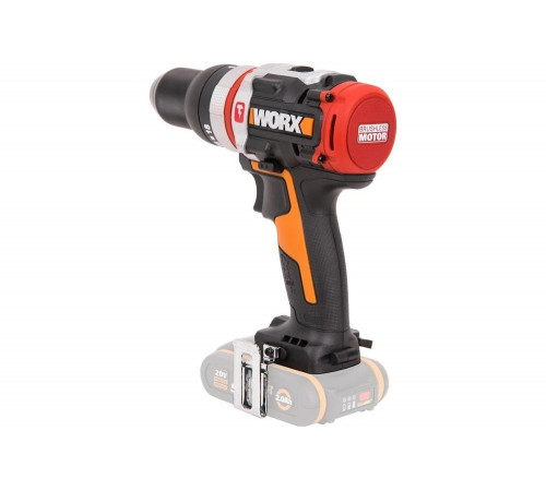 Ударная аккумуляторная бесщеточная дрель-шуруповерт WORX WX354.9