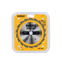Пильный диск DEWALT CONSTRUCTION DT1933, 165/20 мм, 18Z DT1933-QZ