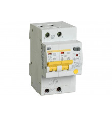 Дифференциальный автомат IEK АД12MS 2Р 50А 100мА MAD123-2-050-C-100