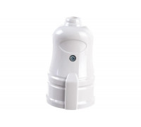 Разборная прямая розетка IEK РПп10-01-Ст, с заземляющим контактом, 16А, белая ERP10-16-01-K01