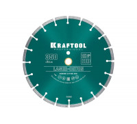 Диск алмазный отрезной по бетону и камню KRAFTOOL LASER-BETON (350х25.4 мм) 36686-350