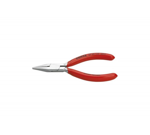 Плоскогубцы KNIPEX захватные прециз, плоские вогнутые узкие губки, 125 мм, хром, 1К ручки KN-3723125 Плоскогубцы KNIPEX захватные прециз, плоские вогнутые узкие губки, 125 мм, хром, 1К ручки KN-3723125