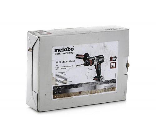 Аккумуляторная ударная дрель-шурповерт Metabo SB 18 LTX BL Quick 602199890