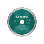 Диск алмазный отрезной сплошной по керамограниту KRAFTOOL Keramo 150х22 мм 36684-150