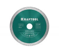 Диск алмазный отрезной сплошной по керамограниту KRAFTOOL Keramo 150х22 мм 36684-150