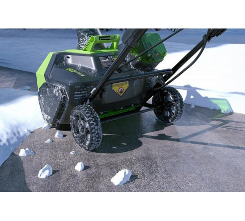 Аккумуляторный бесщеточный снегоуборщик GreenWorks GD60ST 60V 2602407 Аккумуляторный бесщеточный снегоуборщик GreenWorks GD60ST 60V 2602407