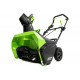 Аккумуляторный бесщеточный снегоуборщик GreenWorks GD60ST 60V 2602407