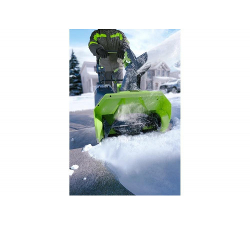 Аккумуляторный бесщеточный снегоуборщик GreenWorks GD60ST 60V 2602407 Аккумуляторный бесщеточный снегоуборщик GreenWorks GD60ST 60V 2602407
