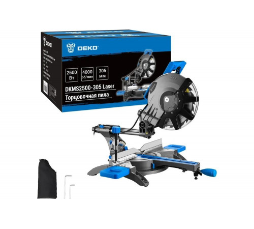 Торцовочная пила DEKO DKMS2500-305 Laser
