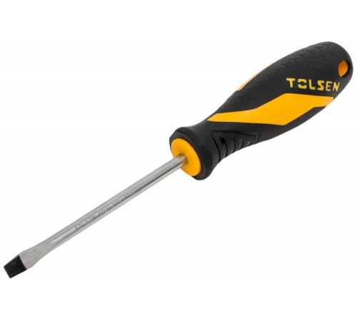 Шлицевая отвертка TOLSEN GRIPro Slotted 6.5 мм, 100 мм TT20144