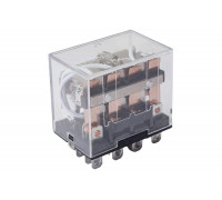 Промежуточное реле IEK, 12В, 4пк, 10А, РЭК77/4, без розетки RRP10-4-10-012D