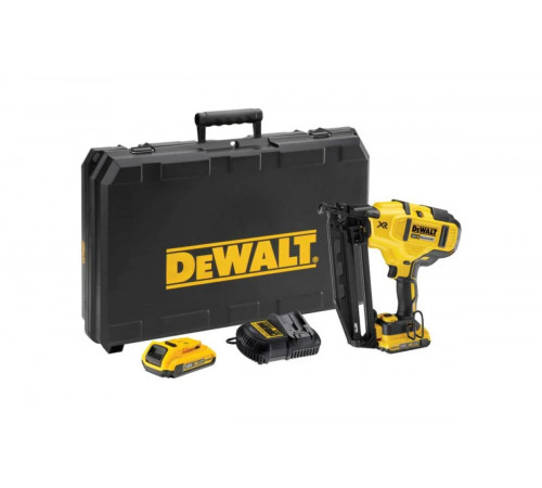 Аккумуляторный шпилькозабивной пистолет DEWALT DCN660D2, 18 В XR, 2 АКБ, 2 А*ч DCN660D2-QW