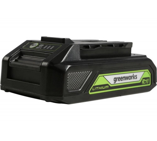Цепная пила аккумуляторная GreenWorks 2005807USB4, 24V, 30см, бесщеточная, c 1хАКБ 2 Ач c USB и ЗУ 2007007USB2